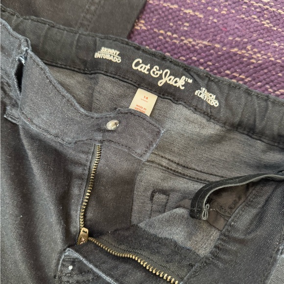 Chic super dark blueish black Ruched stacked Jeans - Picture 5 of 7